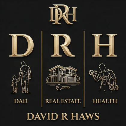 DRH David R. Haws Dad Real Estate Health logo
